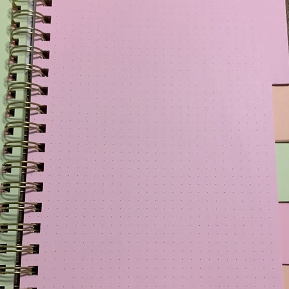 Studio Oh! Edith Notebook multicolored lined notebook with dividers and pocket - Picture 3 of 7